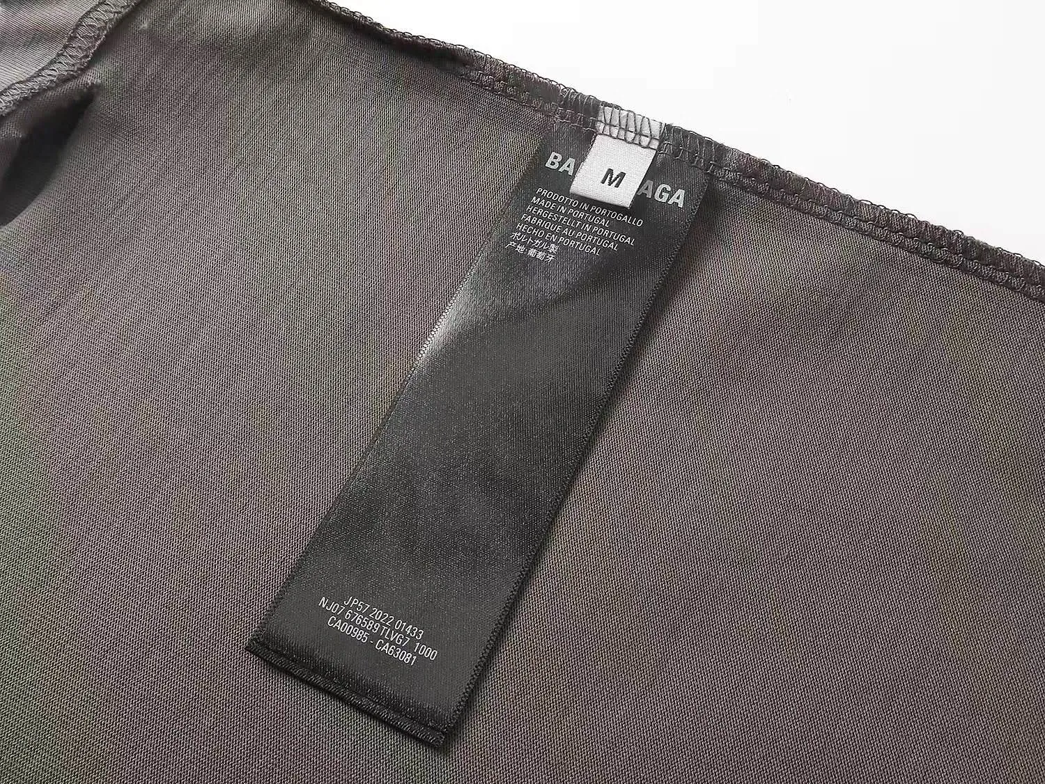 # 25SSHUMANBEING # BALENCI*GA # 260g * 1 1 + os Same Style！！ ：3267# Sizes：xs-L ： 1